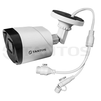 Цилиндрическая IP-видеокамера Tantos TSi-Peco25F